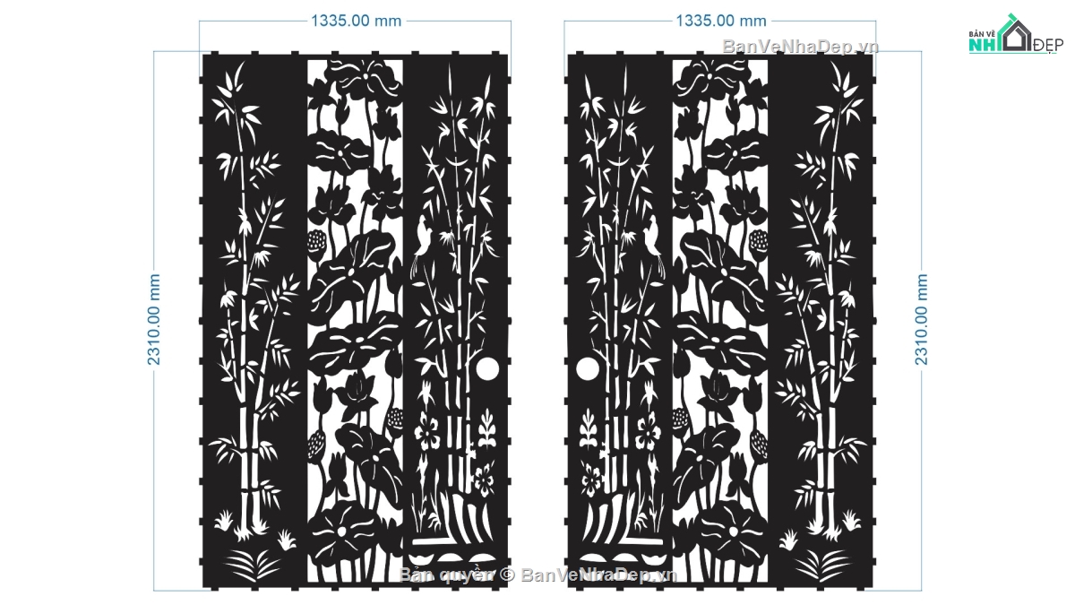 cổng sen trúc,file cnc cổng sen trúc,mẫu cnc cổng sen trúc