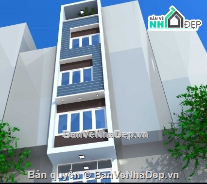 nhà 4 tầng,nhà lệch 4 tầng,4 tầng