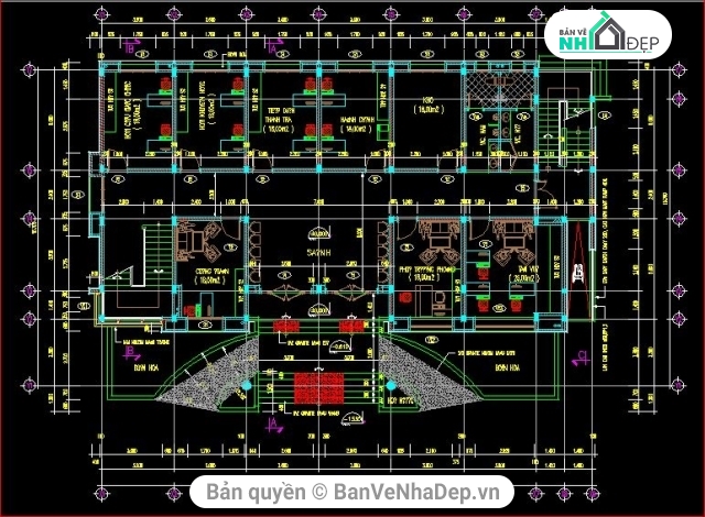 kiến trúc PGD,phòng giao dịch tp Cao Lãnh,thiết kế phòng giao dịch