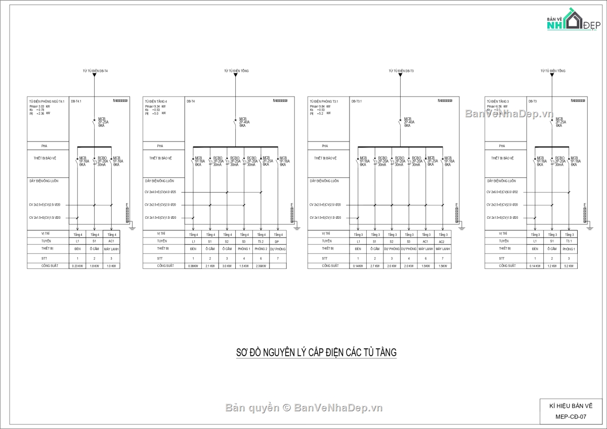 ME nhà phố,Thiết kế nhà phố,bản vẽ điện nước