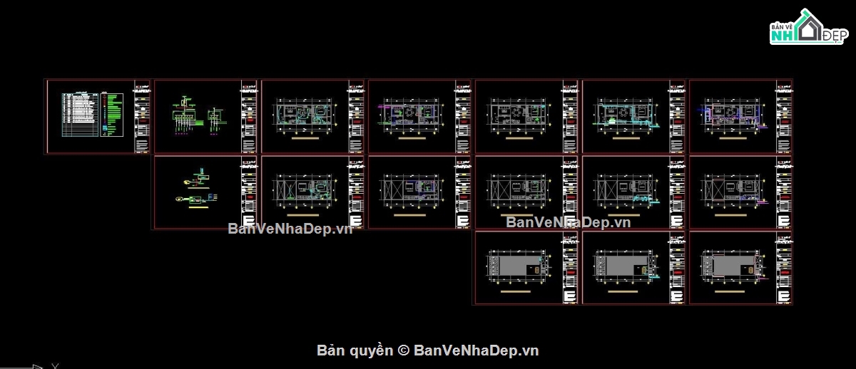 bản vẽ nhà 1 tầng gác lửng,nhà gác lửng 5x14m,thiết kế nhà 5x14m,bản vẽ nhà cấp 4 gác lửng