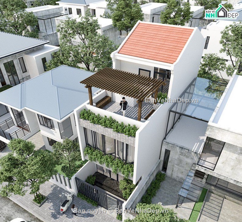 mẫu nhà 3 tầng,nhà 3 tầng mẫu đẹp,mẫu nhà 3 tầng đẹp