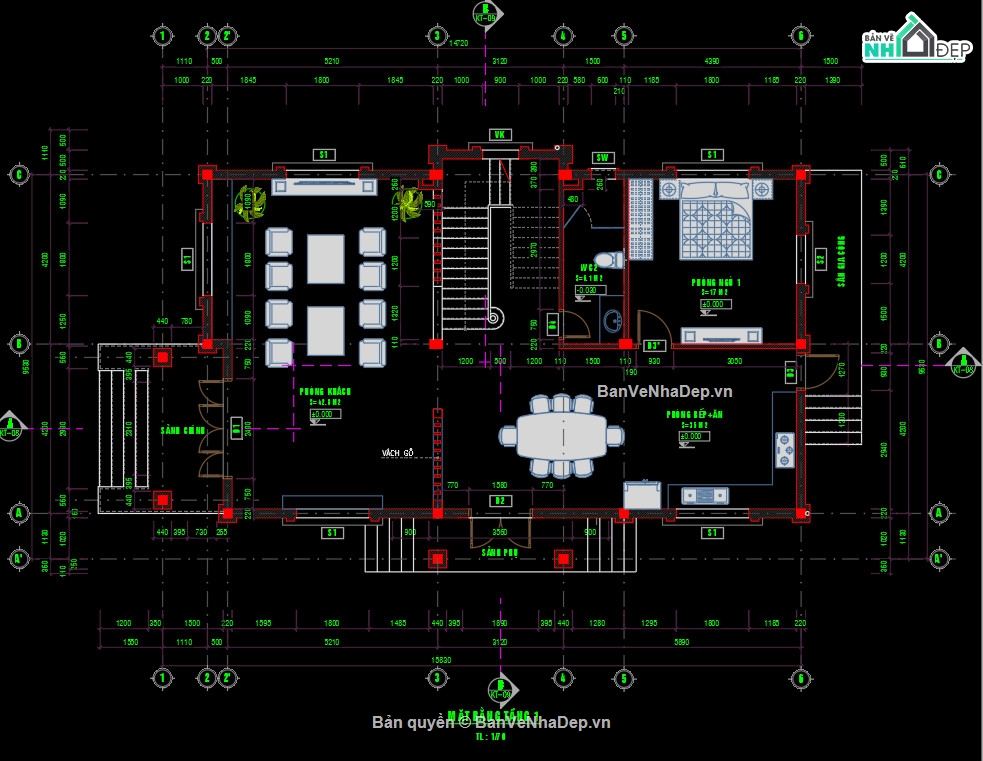 hồ sơ bản vẽ autocad biệt thự 2 tầng,biệt thự 2 tầng mái thái file su,dựng sketchup biệt thự mái thái,3dmax nhà biệt thự 2 tầng,nhà mái thái 2 tầng 8.4x14.72m,autocad nhà mái thái 2 tầng