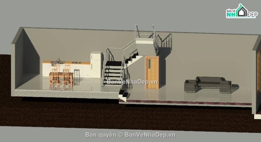 kết cấu nhà phố,nhà phố 3 tầng,nhà phố đẹp