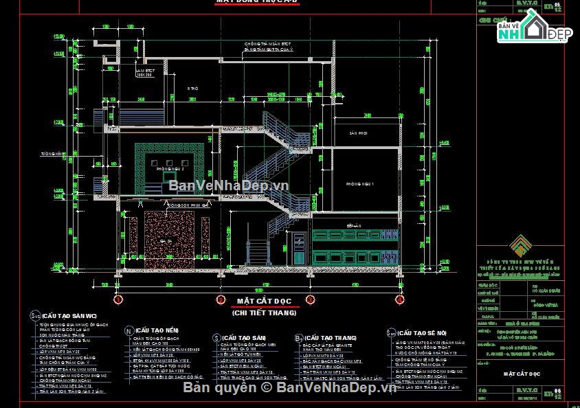 bản vẽ kiến trúc nhà 3 tầng 5x15m,nhà phố 3 tầng 5x15m,thiết kế nhà 3 tầng mặt tiền 5m,bản vẽ nhà ống 3 tầng,hồ sơ kiến trúc nhà phố