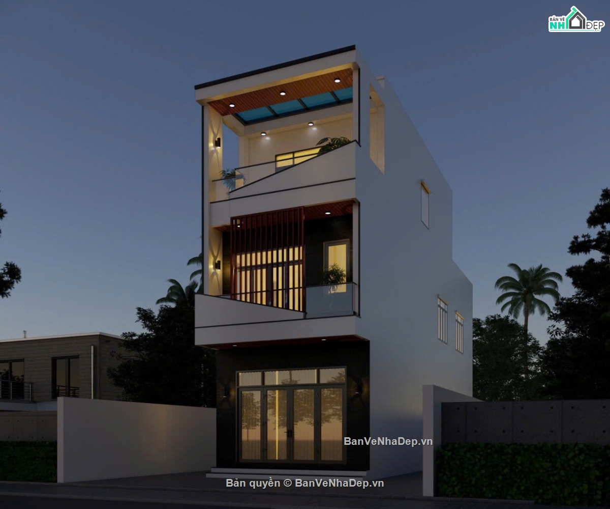 nhà phố 3 tầng,nhà 3 tầng,nhà phố 5x18m