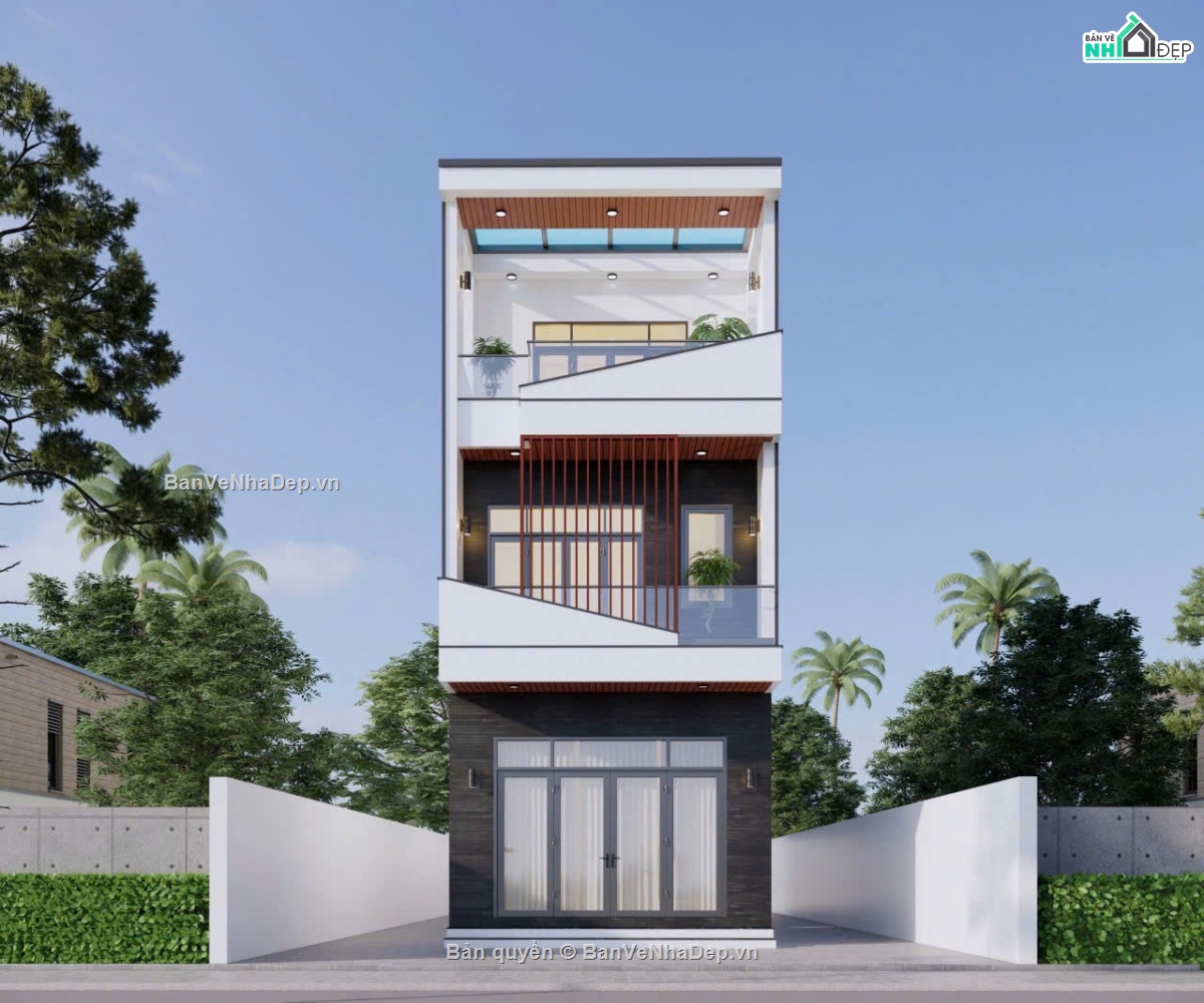 nhà phố 3 tầng,nhà 3 tầng,nhà phố 5x18m