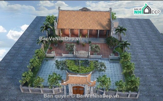 3dmax nhà thờ,mẫu nhà thờ,nhà thờ 3dmax