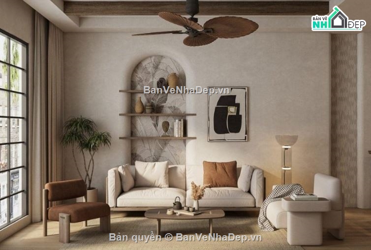 nội thất chung cư,sketchup chung cư,bản vẽ chung cư