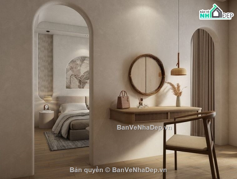 nội thất chung cư,sketchup chung cư,bản vẽ chung cư