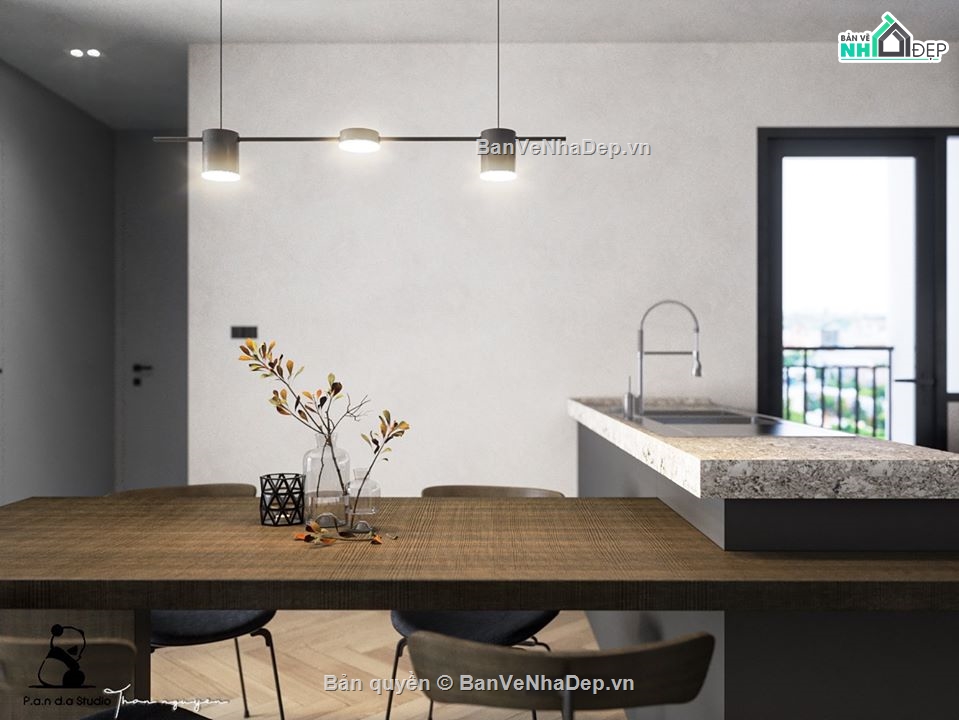 sketchup nội thất bếp,sketchup nội thất phòng bếp,thiết kế nội thất phòng bếp,nội thất phòng bếp