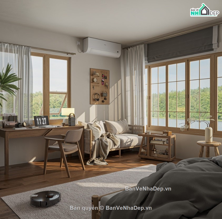 nội thất phòng làm việc,su phòng ngủ,mẫu phòng ngủ