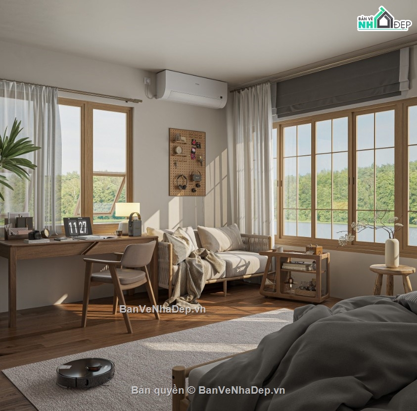 nội thất phòng làm việc,su phòng ngủ,mẫu phòng ngủ