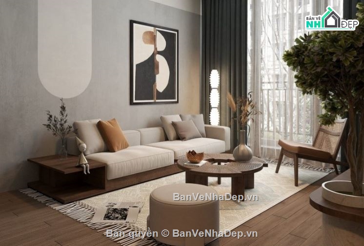 Thiết kế nội thất,nội thất chung cư,bản vẽ nội thất