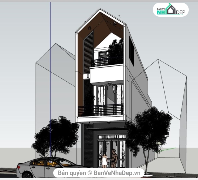 Bộ 10 mẫu thiết kế ngoại thất nhà phố 3 tầng tuyệt đẹp đa dạng