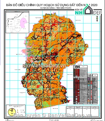 Bản vẽ quy hoạch,quy hoạch sử dụng đất,quy hoạch chung