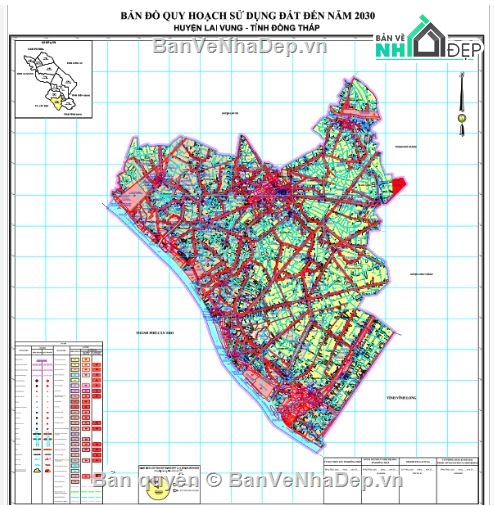 quy hoạch sử dụng đất,quy hoạch đất,sử dụng đất Lai Vung Đồng Tháp