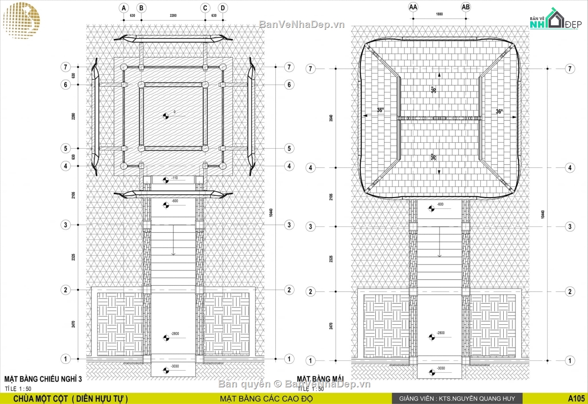 Model sketchup chùa 1 cột,Bản vẽ revit chùa 1 cột,Revit thiết kế chùa,Bản vẽ thiết kế chùa,bản vẽ chùa 1 cột