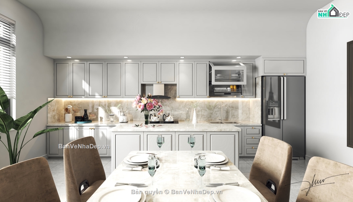 su phòng bếp,sketchup nội thất phòng bếp,phòng bếp sketchup,nhà bếp sketchup