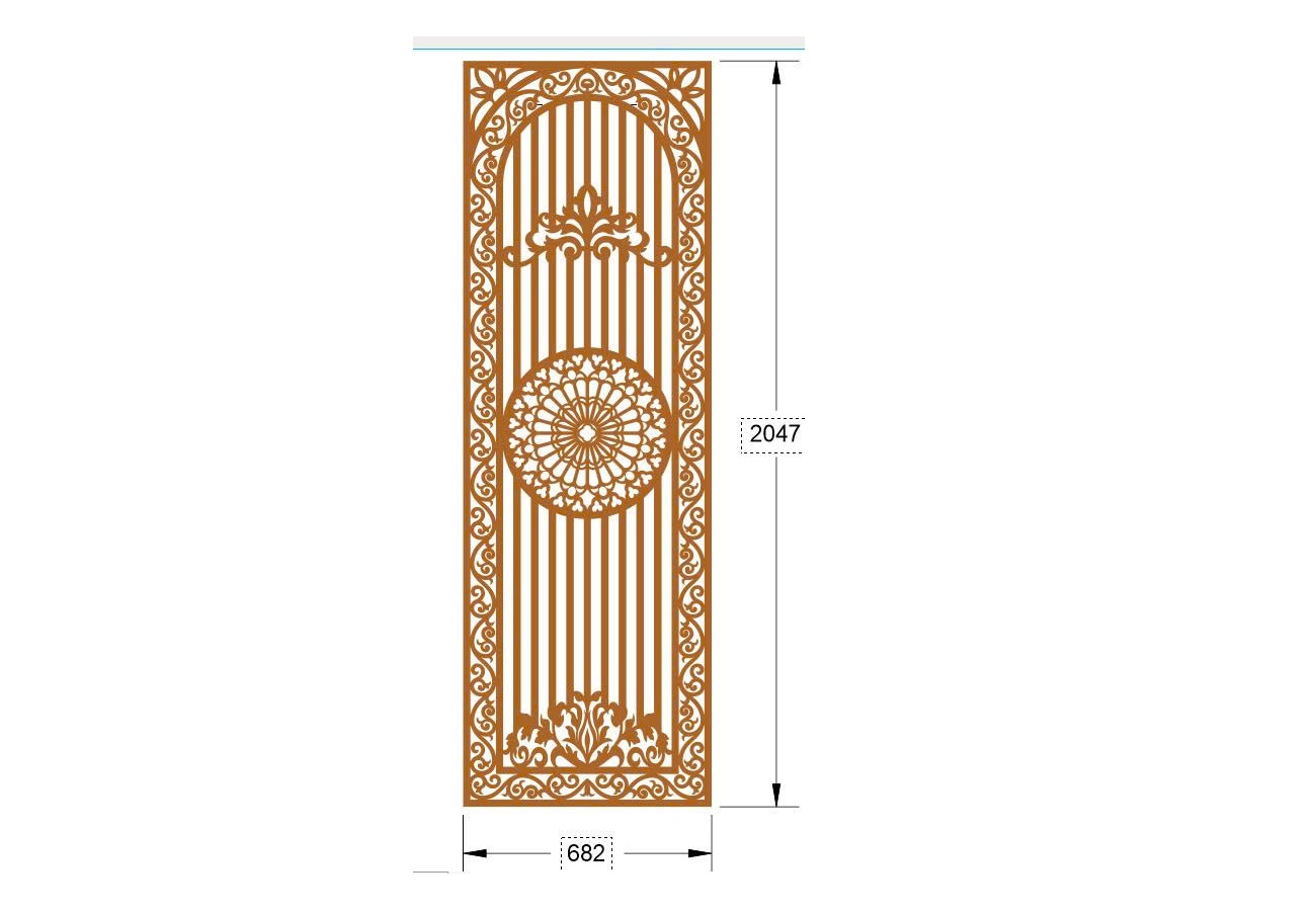 cổng cnc 1 cánh,file cnc cổng 1 cánh,mẫu cổng 1 cánh