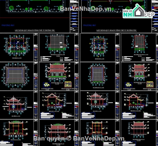 Nhà thờ đẹp,Nhà thờ họ,cad nhà thờ họ,nhà thờ họ file cad