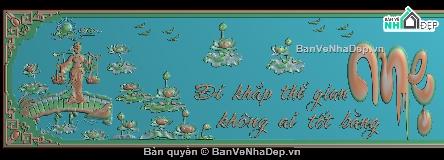 tranh cha mẹ,tranh cha mẹ cnc,mẫu tranh cha mẹ