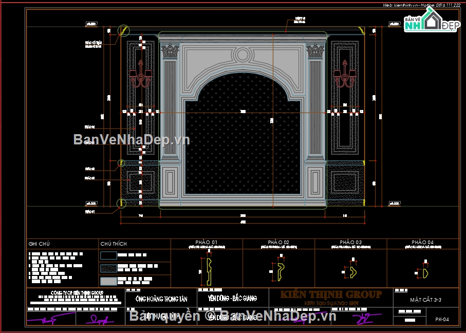 nội thất cổ điển,Bản vẽ chi tiết,chi tiết cổ,triển khai nội thất