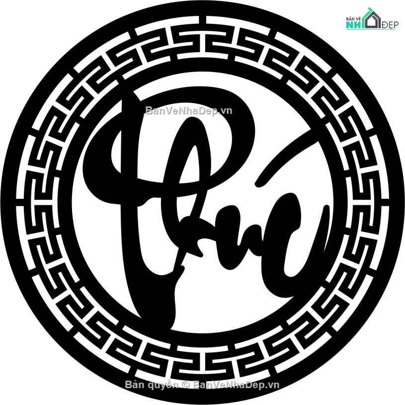 cnc chữ phúc,chữ phúc cnc,cnc phúc