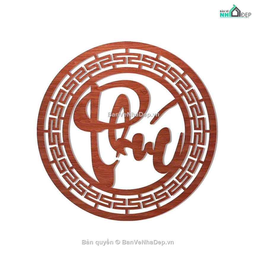 cnc chữ phúc,chữ phúc cnc,cnc phúc
