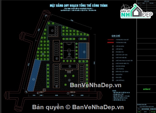 trường tiểu học,cad trường tiểu học,trường tiểu học file cad,file cad trường tiểu học