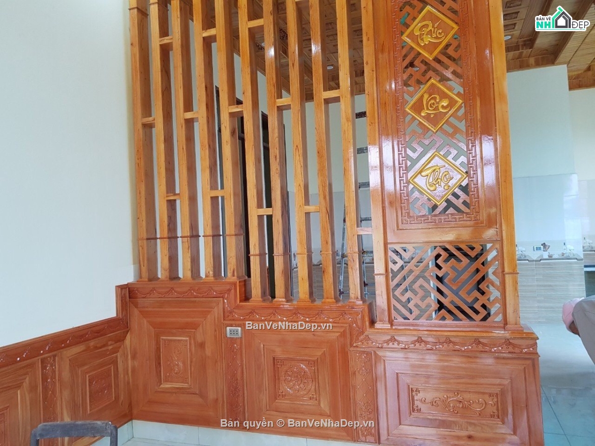 vách ngăn file jdp,thiết kế jdp vách ngăn,vách ngăn phúc lộc thọ