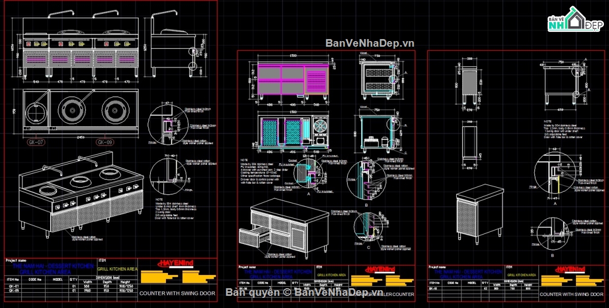 thiết bị nhà bếp,thiết bị bếp công nghiêp,thiết bị bếp nhà hàng