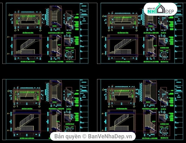 THIẾT KẾ CẦU THANG,CẦU THANG BỘ,MODUL CHI TIẾT CẦU THANG,CẦU THANG
