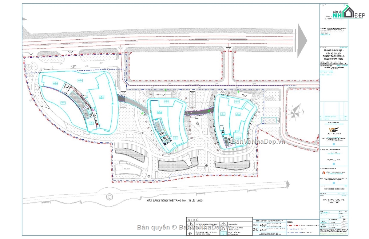 Khách sạn du lịch,file autocad khách sạn,bản vẽ khách sạn 51 tầng,thiết kế khách sạn