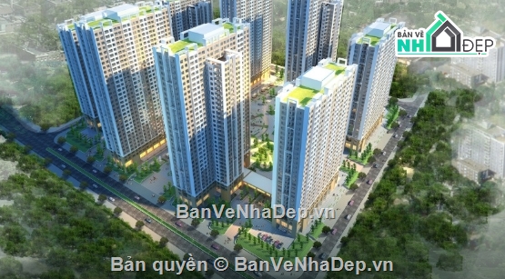 Chung cư An Bình,cad chung cư An Bình,File cad chung cư An Bình