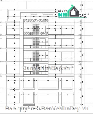 Chung cư mini,file cad chung cư,chung cư file cad,cad chung cư