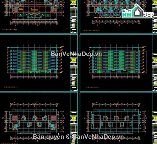 Chung cư 6 tầng,cad chung cư 6 tầng,chung cư 6 tầng file cad