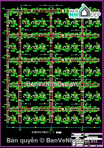 chung cư 9 tầng,cad chung cư 9 tầng,file cad chung cư 9 tầng