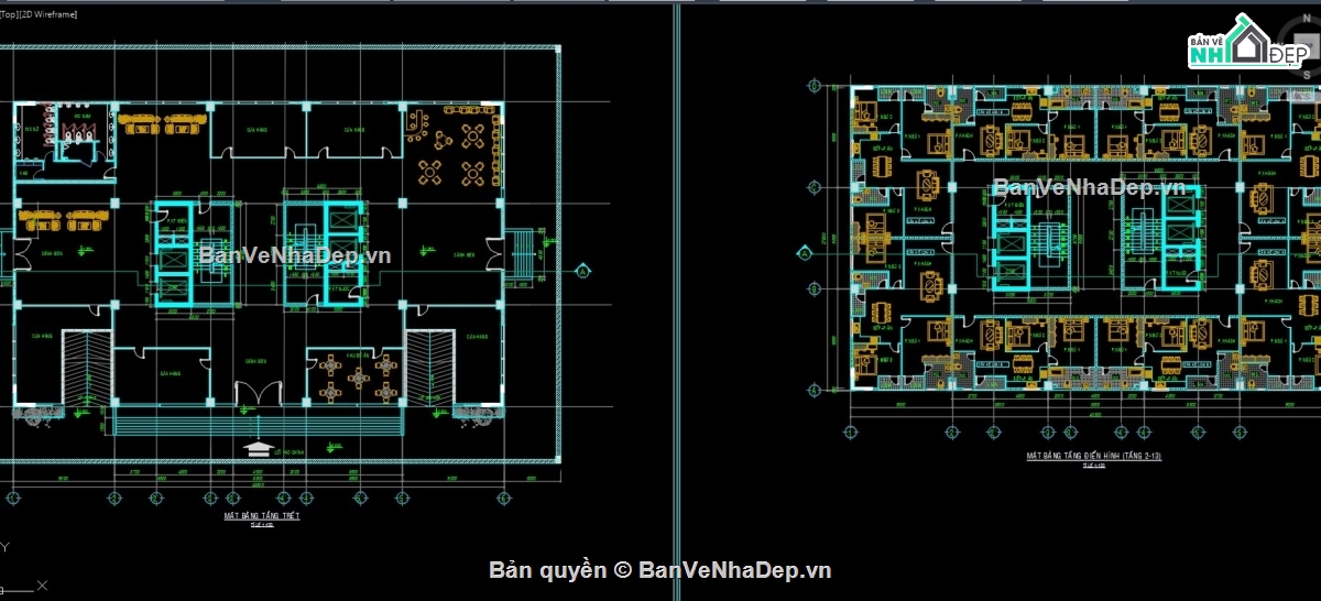 Đồ án chung cư,bản vẽ chung cư cao tầng,Tổng hợp chung cư,kiến trúc chung cư