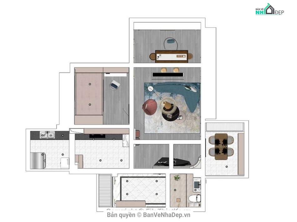 sketchup nội thất,File sketchup nội thất,thiết kế nội thất su,su nội thất