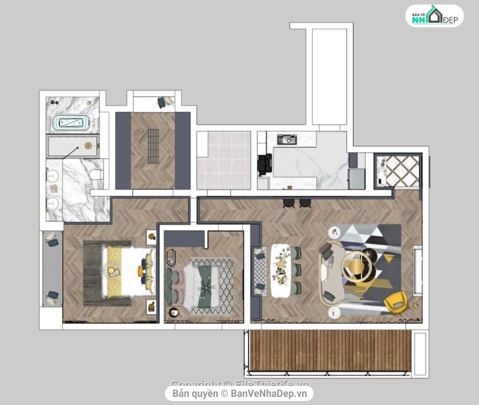 sketchup nội thất,File sketchup nội thất,thiết kế nội thất su,su nội thất