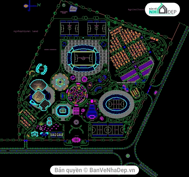 sân vận động,bản vẽ khu thể thao,mẫu sân vận động đẹp,Bản vẽ sân vận động,sân thể thao