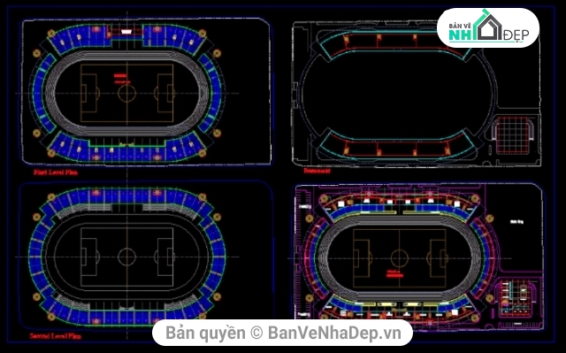 sân vận động,bản vẽ khu thể thao,mẫu sân vận động đẹp,Bản vẽ sân vận động,sân thể thao