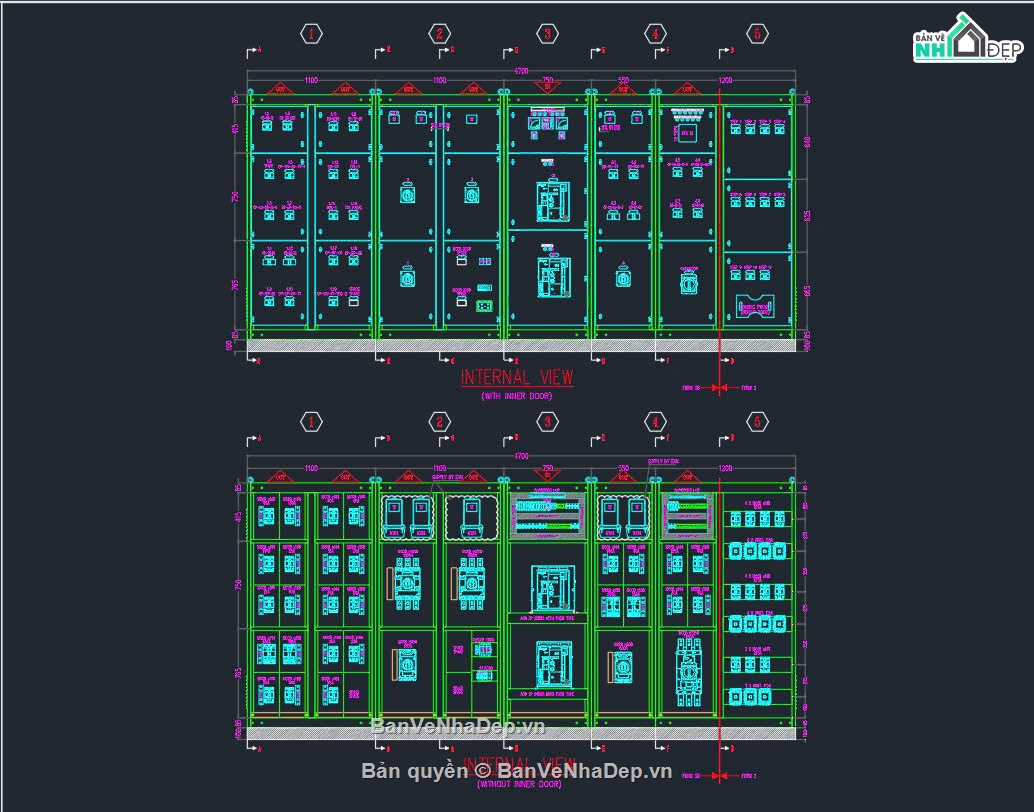 tủ msb,tủ điện tòa nhà,bản vẽ cad tủ điện công nghiệp,bản vẽ thiết kế tủ điện,tủ điện tổng,bản vẽ tủ điện msb