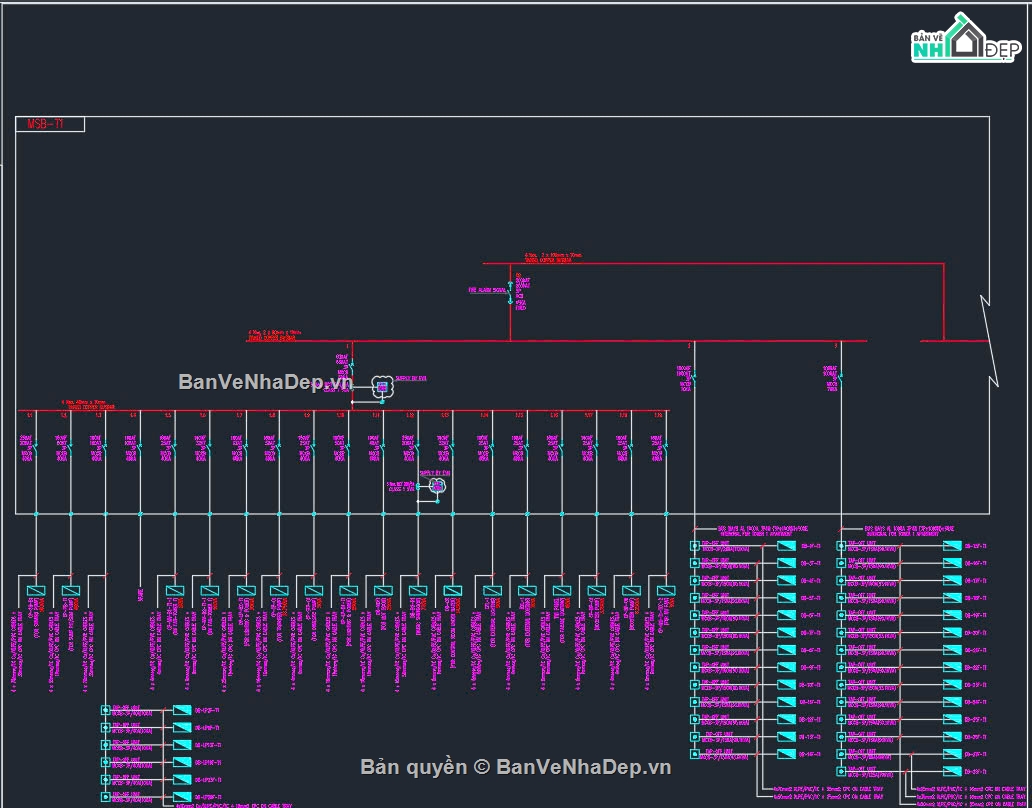 tủ msb,tủ điện tòa nhà,bản vẽ cad tủ điện công nghiệp,bản vẽ thiết kế tủ điện,tủ điện tổng,bản vẽ tủ điện msb