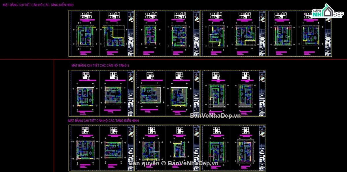 cad chung cư,thiết kế chung cư cao cấp,bản vẽ chung cư cao cấp