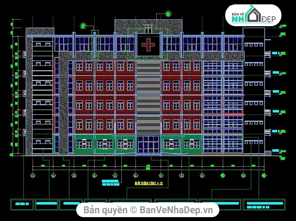 Top 10 bản vẽ Autocad bệnh viện hot nhất 2019