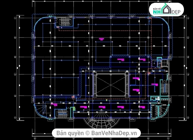 bản vẽ hệ thống PCCC,hệ thống PCCC trung thương mại,thiết kế hệ thống PCCC