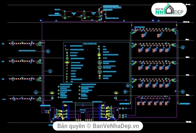 bản vẽ hệ thống PCCC,hệ thống PCCC trung thương mại,thiết kế hệ thống PCCC