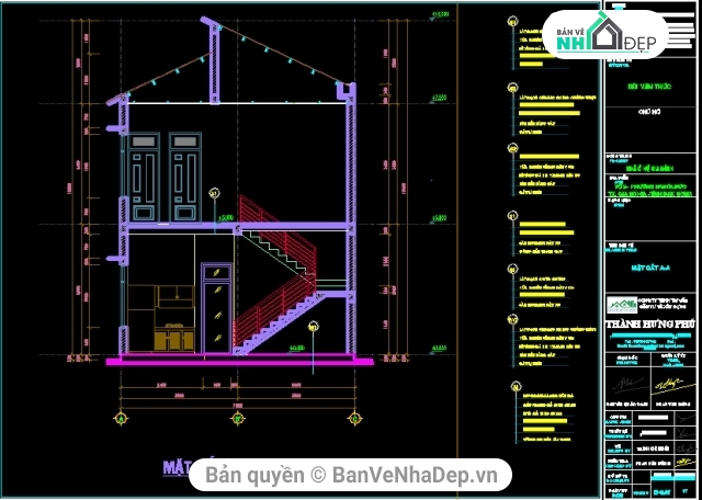 Biệt thự phố 2 tầng,nhà phố 2 tầng 7x11.9m,Biệt thự  2 tầng 7x11.9m,Biệt thự  2 tầng,2 tầng 7x11.9m,bản vẽ nhà phố 2 tầng